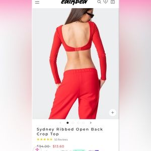 3 edikted backless tops bundle